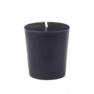Zest Candle 1.75 in. Black Votive Candles (12-Box)-CVZ-016 203363155
