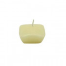 Zest Candle 1.75 in. Ivory Square Floating Candles (12-Box)-CFZ-116 203363032