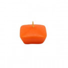 Zest Candle 1.75 in. Orange Square Floating Candles (12-Box)-CFZ-118 203363034