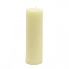Zest Candle 2 in. x 6 in. Ivory Pillar Candle Bulk (24-Piece)-CPZ-168_24 203369647