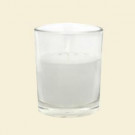 Zest Candle 2 in. White Round Glass Votive Candles (12-Box)-CVZ-017 203363156