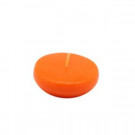 Zest Candle 2.25 in. Orange Floating Candles (Box of 24)-CFZ-028 203362945