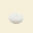 Zest Candle 2.25 in. White Floating Candles (Box of 24)-CFZ-023 203362940