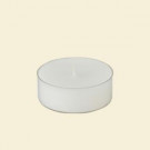 Zest Candle 2.25 in. White Mega Oversized Tealights Candles (12-Box)-CTM-020 203363086