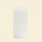 Zest Candle 3 in. x 6 in. White Pillar Candles Bulk (12-Case)-CPZ-082_12 203363233