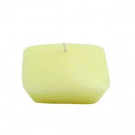 Zest Candle 3 in. Ivory Square Floating Candles (6-Box)-CFZ-142 203363058