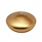 Zest Candle 4 in. Metallic Bronze Gold Floating Candles (3-Box)-CFZ-097 203363013